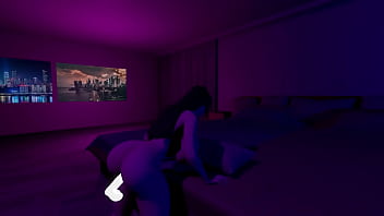 Big ass vs big boobs vs lit dick jiggle 3d hentai cozy room