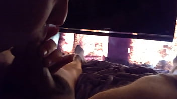 She sucks my hard cock