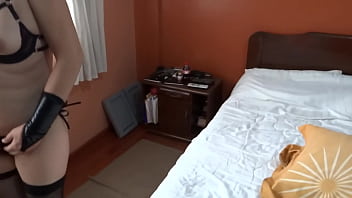 Stepson wants to stick his cock in me and i ask him to cum on my tits