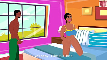 Couple gets nasty in bed