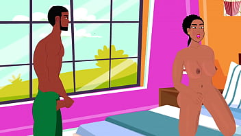 Couple gets nasty in bed Couple gets nasty in bed