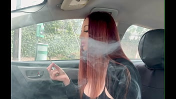 European Stepmom Artemisia Love Sexy Smoker Smoke Fetish Sesh thumbnail