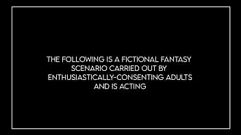 Gloved hands show off did tits and armpits in porn van