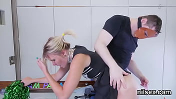 Fierce bitch gets her fuckholes gaped and thoroughly banged