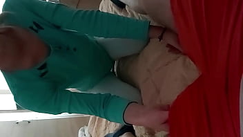 Shy 18 year old roommate surprises me by sucking my dick until she get all my cum