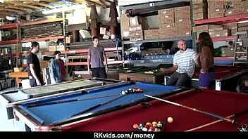 Sexy exhibitionist gfs are paid cash for some public fucking 13