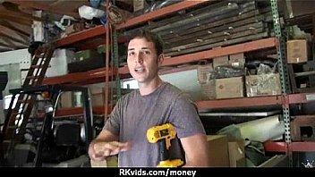 Sexy exhibitionist gfs are paid cash for some public fucking 13