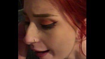 Gigi rouge drinks piss & pukes from deepthroat