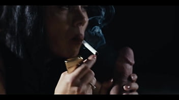 Hot milf vickie brown smoke porn footjob and reverse cowgirl while smoking cigarette fetish