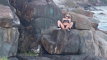 Na trilha das rochas por um boquete