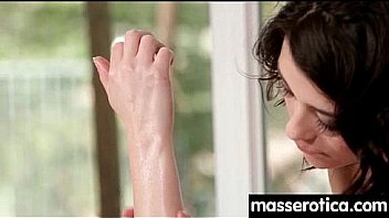 Sensual oil massage turns to hot lesbian action 29