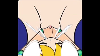 Peach and her friend with one guy