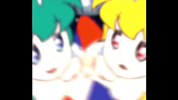 Peach and her friend with one guy