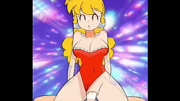 Peach and her friend with one guy