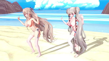 Azur lane characters2 hentai mmd