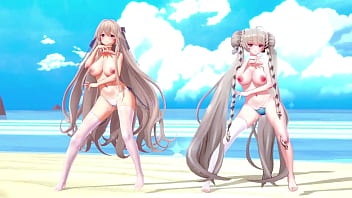 Azur lane characters2 hentai mmd