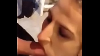 Teen whore loves getting face fucking
