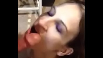 Teen whore loves getting face fucking