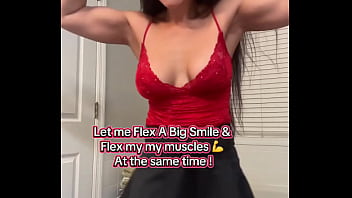 Let me flex a big smile & flex my muscles at the same time #happy #model #filipina #flex#strongwomen