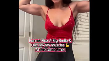 Let me flex a big smile & flex my muscles at the same time #happy #model #filipina #flex#strongwomen