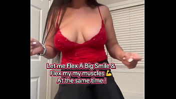 Let me flex a big smile & flex my muscles at the same time #happy #model #filipina #flex#strongwomen