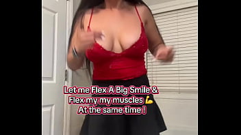 Let me flex a big smile & flex my muscles at the same time #happy #model #filipina #flex#strongwomen