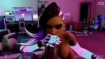 Overwatch sombra pov suck