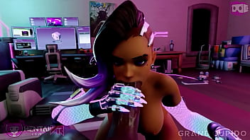 Overwatch sombra pov suck