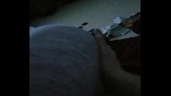 Brunette teen gf sucking fat cock like a pro