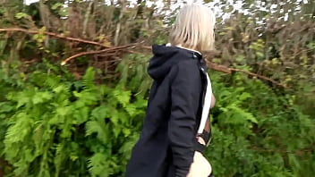 A stroll outside in my naughty underwear A stroll outside in my naughty underwear