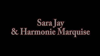 Rim job lesbian babes harmonie & sara jay had pussy for lunch