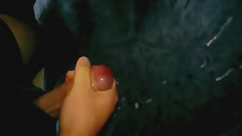 Big slow motion cumshot