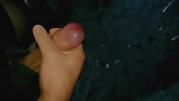 Big slow motion cumshot