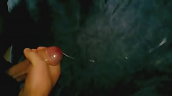 Big slow motion cumshot