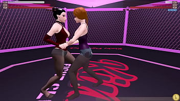 Sina vs megan kinky fight club lesbian sexfight