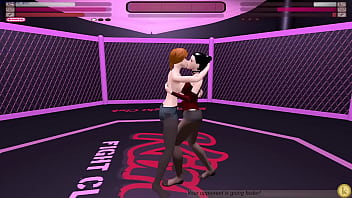 Sina vs megan kinky fight club lesbian sexfight