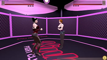 Sina vs megan kinky fight club lesbian sexfight