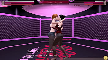 Sina vs megan kinky fight club lesbian sexfight