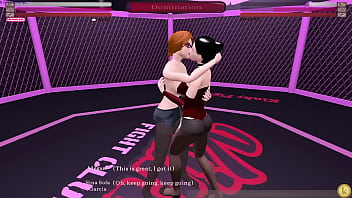 Sina vs megan kinky fight club lesbian sexfight