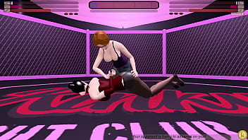 Sina vs megan kinky fight club lesbian sexfight