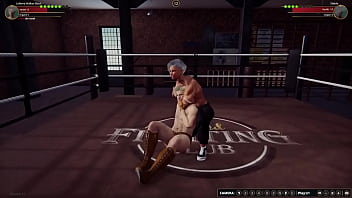 Johnny walker vs diabla nf3d mma mixed combat femdom battle ring arena