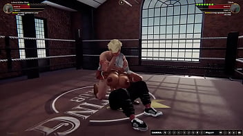 Johnny walker vs diabla nf3d mma mixed combat femdom battle ring arena