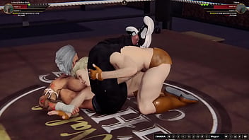 Johnny walker vs diabla nf3d mma mixed combat femdom battle ring arena