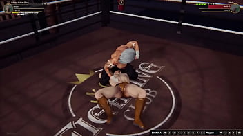 Johnny walker vs diabla nf3d mma mixed combat femdom battle ring arena