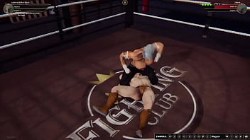 Johnny walker vs diabla nf3d mma mixed combat femdom battle ring arena