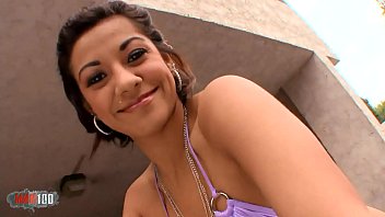 Big car and hot babe