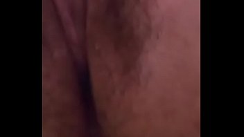 Busting a quick nut with my hitachi while stuffing my loose cunt