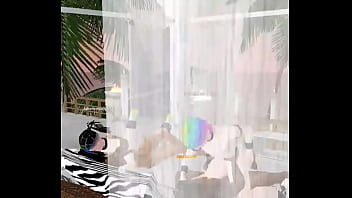 Two black guys fuck two twinks