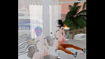 Two black guys fuck two twinks