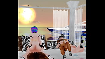 Two black guys fuck two twinks